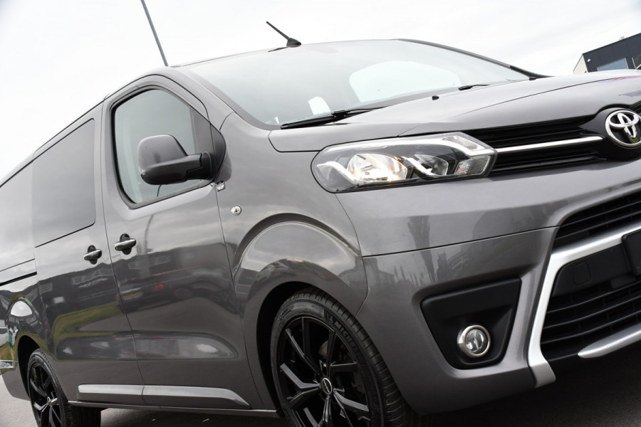 Toyota ProAce Worker 2.0 L3 DC PB Edition Camera, Cruise, Carplay, Clima, 177pk, Automaat, 2 x Schuifdeur, Keyless, NAVI, Uniek!