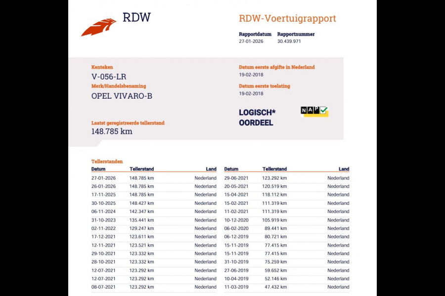 Opel Vivaro 1.6 CDTI Euro 6 - L2 Lang - Navi - Cruise - PDC - Leer