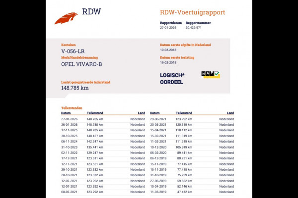 Opel Vivaro 1.6 CDTI Euro 6 - L2 Lang - Navi - Cruise - PDC - Leer