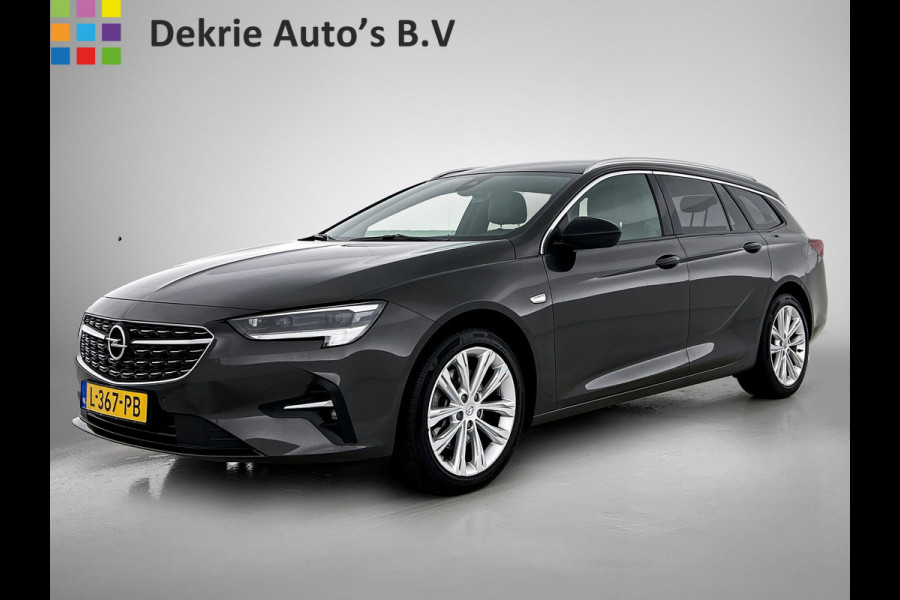 Opel Insignia Sports Tourer 1.5 CDTI 123PK Business Elegance / Leder / Trekhaak / Camera / Stoel-Stuurverwarming / Xenon / Airco-ecc. / Apk 01-2027