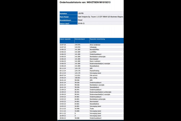 Opel Insignia Sports Tourer 1.5 CDTI 123PK Business Elegance / Leder / Trekhaak / Camera / Stoel-Stuurverwarming / Xenon / Airco-ecc. / Apk 01-2027
