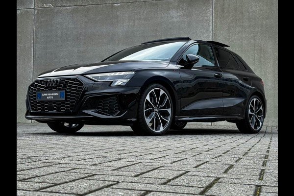 Audi A3 Sportback 35TFSI 150pk S-Tronic Competition S Edition S-Line Black Edtion! Pano|Kuipstoelen|Ambiance|Matrix|Virtual|Camera