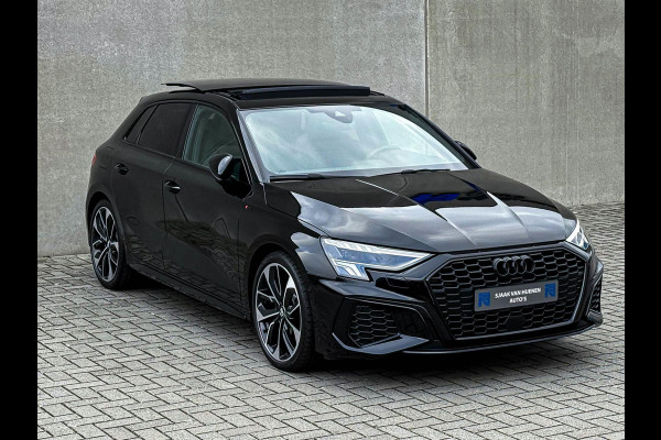 Audi A3 Sportback 35TFSI 150pk S-Tronic Competition S Edition S-Line Black Edtion! Pano|Kuipstoelen|Ambiance|Matrix|Virtual|Camera