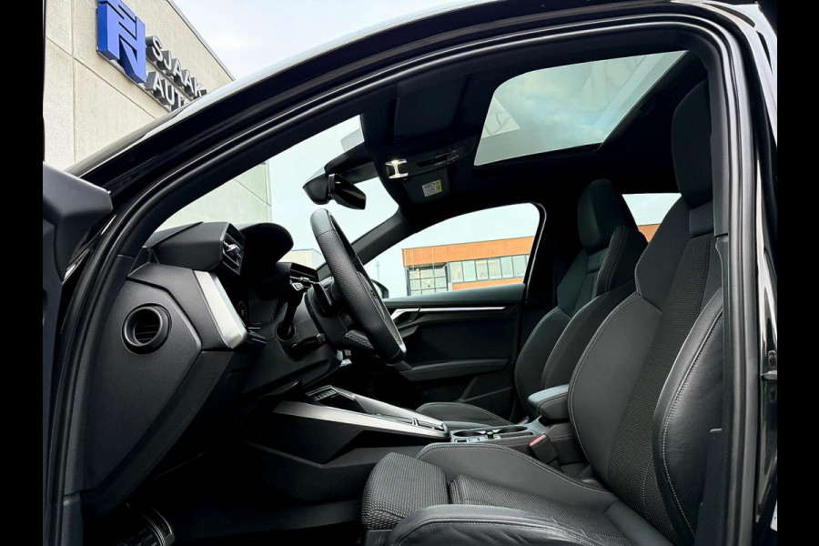 Audi A3 Sportback 35TFSI 150pk S-Tronic Competition S Edition S-Line Black Edtion! Pano|Kuipstoelen|Ambiance|Matrix|Virtual|Camera