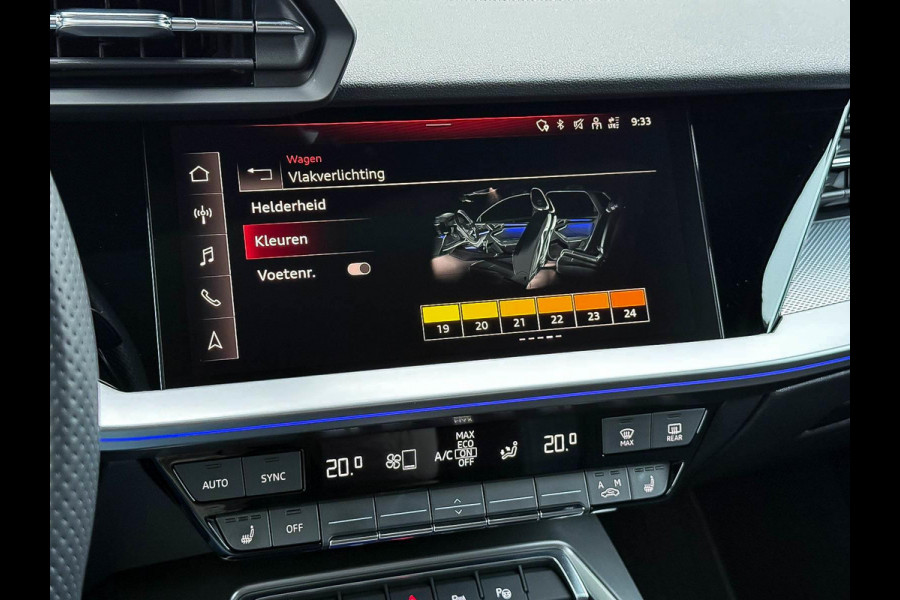 Audi A3 Sportback 35TFSI 150pk S-Tronic Competition S Edition S-Line Black Edtion! Pano|Kuipstoelen|Ambiance|Matrix|Virtual|Camera