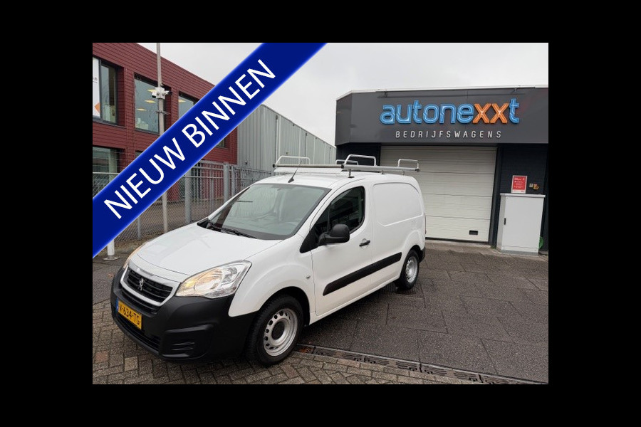 Peugeot Partner 120 1.6 BlueHDi 75 L1 Premium AIRCO I NAVI I TREKHAAK I IMPERIAAL I 1e EIGENAAR I COMPLETE ONDERHOUDSHISTORIE