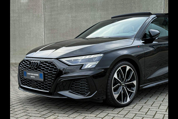 Audi A3 Sportback 35TFSI 150pk S-Tronic Competition S Edition S-Line Black Edtion! Pano|Kuipstoelen|Ambiance|Matrix|Virtual|Camera