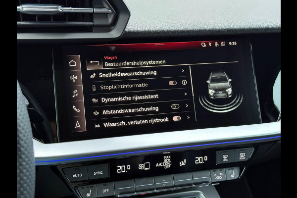 Audi A3 Sportback 35TFSI 150pk S-Tronic Competition S Edition S-Line Black Edtion! Pano|Kuipstoelen|Ambiance|Matrix|Virtual|Camera
