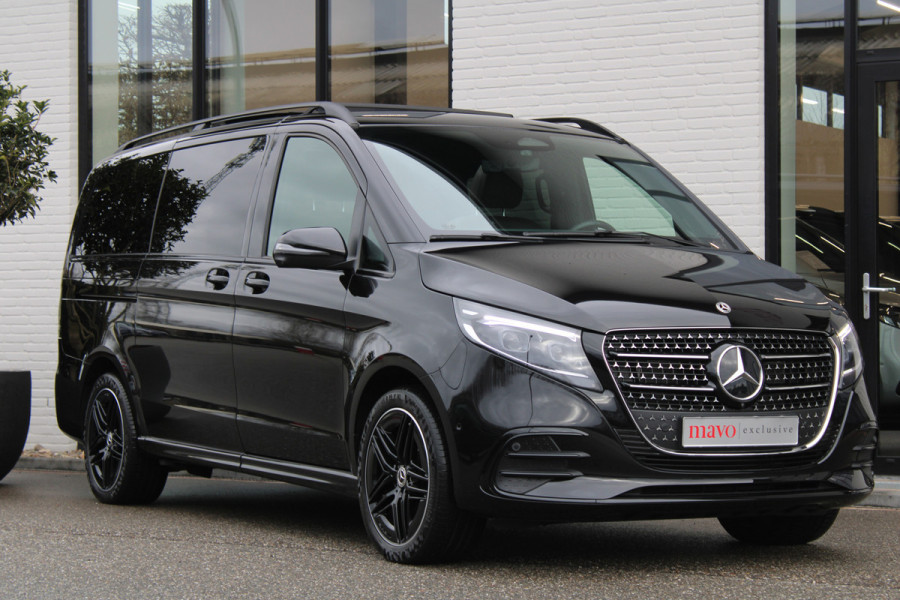 Mercedes-Benz V-Klasse 300d / AMG / Exclusive / 4-matic / Luchtvering / 7-pers / Pano / 360 Cam / Burmester / Vol Opties / NIEUWSTAAT.