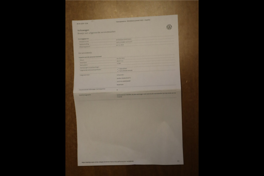 Volkswagen Golf 1.5 TSI Highline R-Line // Dealeronderhouden