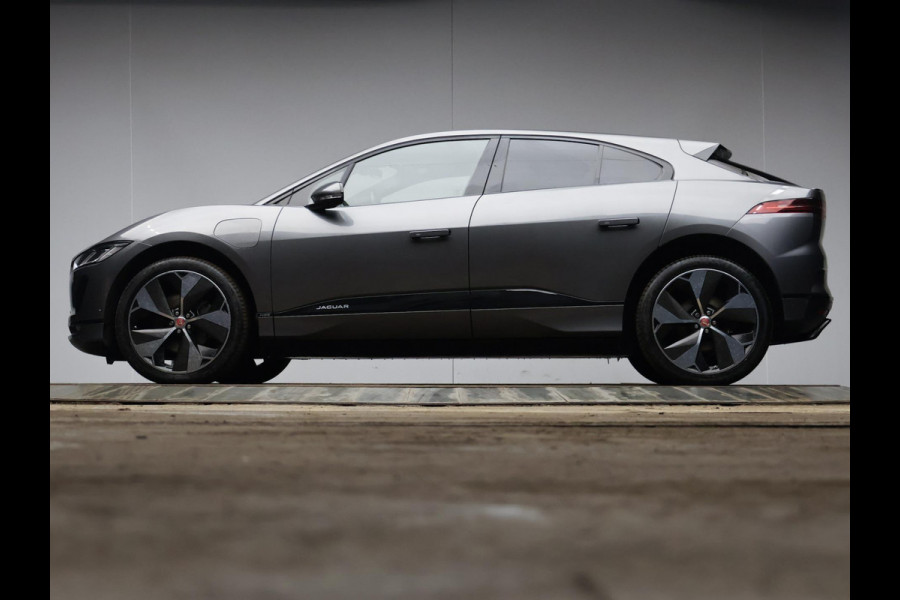 Jaguar I-PACE EV400 First Edition 90 kWh Sport (NAVI,CAMERA,MEDERIAN,STOELVERWARMING,CLIMATE,CRUISE,GETINT,SPORTSTOELEN,LM VELGEN)