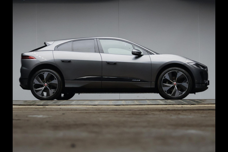 Jaguar I-PACE EV400 First Edition 90 kWh Sport (NAVI,CAMERA,MEDERIAN,STOELVERWARMING,CLIMATE,CRUISE,GETINT,SPORTSTOELEN,LM VELGEN)