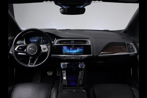 Jaguar I-PACE EV400 First Edition 90 kWh Sport (NAVI,CAMERA,MEDERIAN,STOELVERWARMING,CLIMATE,CRUISE,GETINT,SPORTSTOELEN,LM VELGEN)
