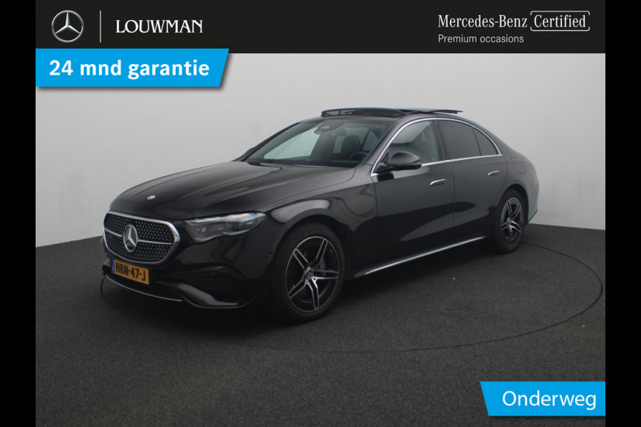 Mercedes-Benz E-Klasse 300 e AMG Plug-In Hybride AMG Line | Panorama Schuif-Kanteldak | Widescreen Dashboard | Burmester® 4D surround sound system | Digil Licht. Inclusief 24 maanden MB Certified garantie voor Europa.