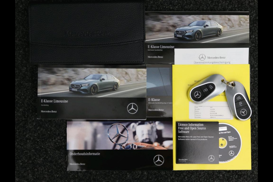Mercedes-Benz E-Klasse 300 e AMG Plug-In Hybride AMG Line | Panorama Schuif-Kanteldak | Widescreen Dashboard | Burmester® 4D surround sound system | Digil Licht. Inclusief 24 maanden MB Certified garantie voor Europa.