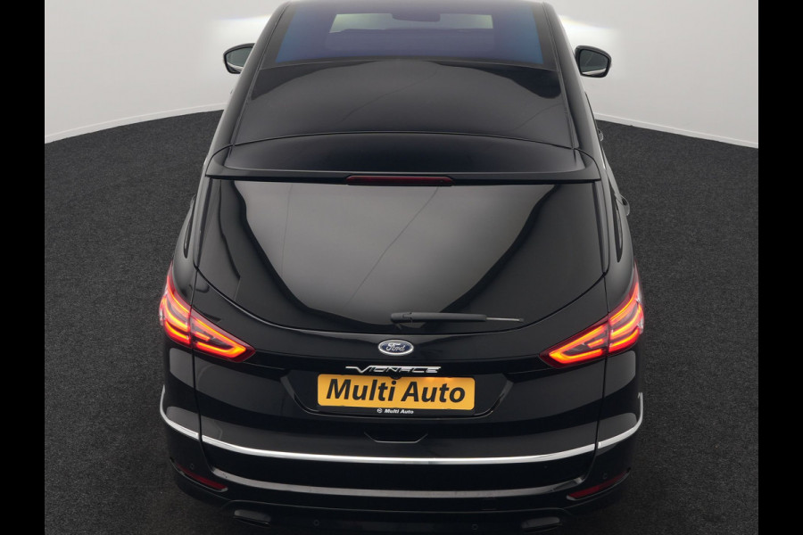 Ford S-Max 2.0 Vignale 7 Persoons 241pk Dealer O.H. | Panodak | Adaptive Cruise | 360 Camera | Lederen Comfortstoelen Memory & Verwarmd | Apple Carplay | Stuur Verwarmd | Keyless | Sfeerverlichting | Blis | Navigatie | DAB |