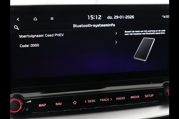 Kia Ceed 1.6 GDI PHEV DynamicPlusLine | Trekhaak | Stoel & stuurverwarming | Adaptive cruise | Camera | Carplay | Half leder | Keyless | Full LED | Climate control