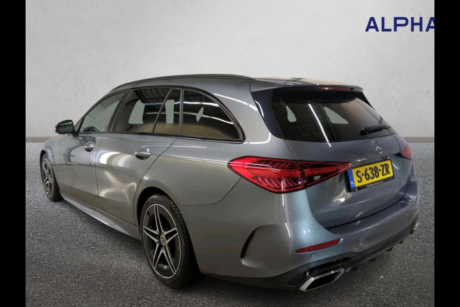 Mercedes-Benz C-Klasse Estate 180 AMG Line Full Options NL Auto (€ 69.167 New!) Panoramadak Burmester Audio Achterasbesturing Digital LED Koplamp Ambiente Premium Plus Pack Leder HUD Display Night Pack
