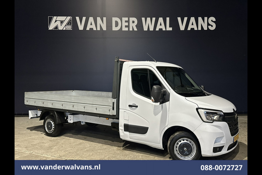 Renault Master 2.3 dCi 150pk Pick up Open Laadbak Euro6 Airco | LED | Cruisecontrol Bijrijdersbank