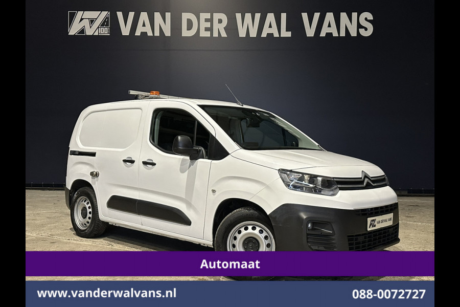 Citroën Berlingo 1.2 PureTech 131pk Automaat **Benzine** L1H1 Inrichting Euro6 Airco | 3-Zits | Camera | Navigatie Apple Carplay, Android Auto, Cruisecontrol, Parkeersensoren, Bijrijdersbank