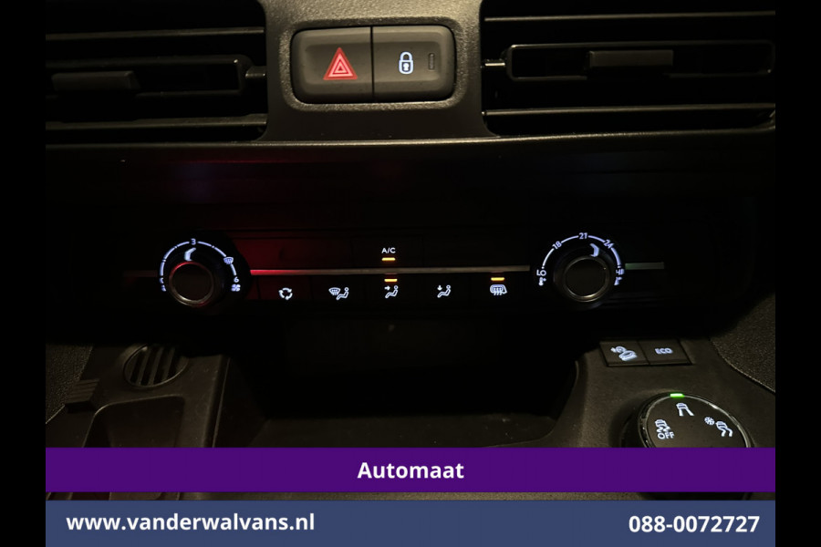Citroën Berlingo 1.2 PureTech 131pk Automaat **Benzine** L1H1 Inrichting Euro6 Airco | 3-Zits | Camera | Navigatie Apple Carplay, Android Auto, Cruisecontrol, Parkeersensoren, Bijrijdersbank