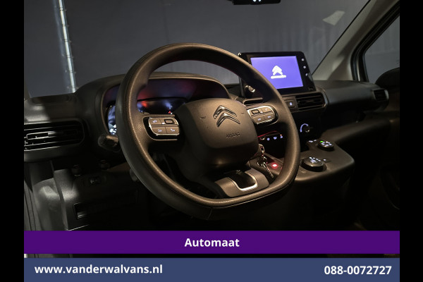 Citroën Berlingo 1.2 PureTech 131pk Automaat **Benzine** L1H1 Inrichting Euro6 Airco | 3-Zits | Camera | Navigatie Apple Carplay, Android Auto, Cruisecontrol, Parkeersensoren, Bijrijdersbank