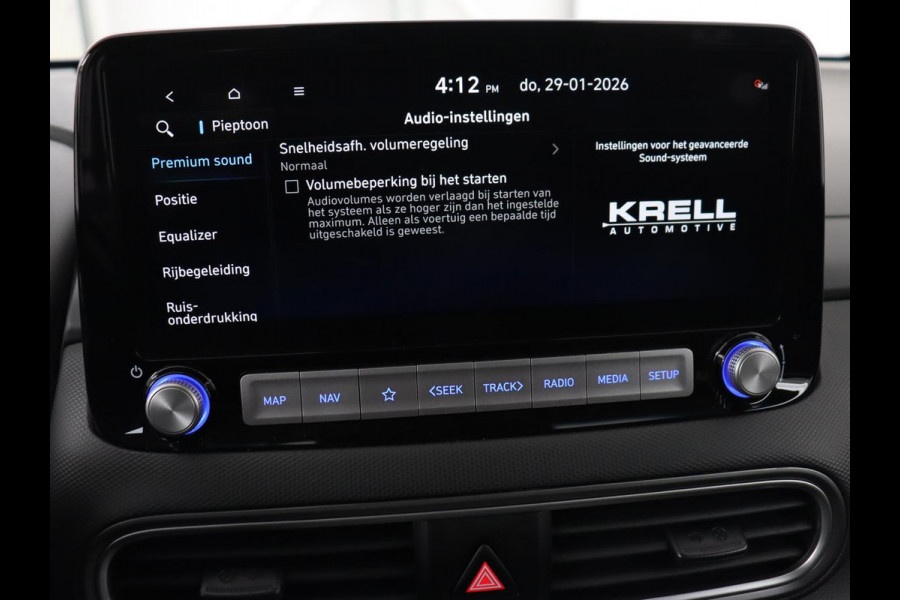 Hyundai Kona EV Fashion 64 kWh | 3-Fase | SOH 100% | Head-Up | Adaptive cruise | Carplay | Warmtepomp | Camera | Krell Audio | Navigatie | Parkeerhulp