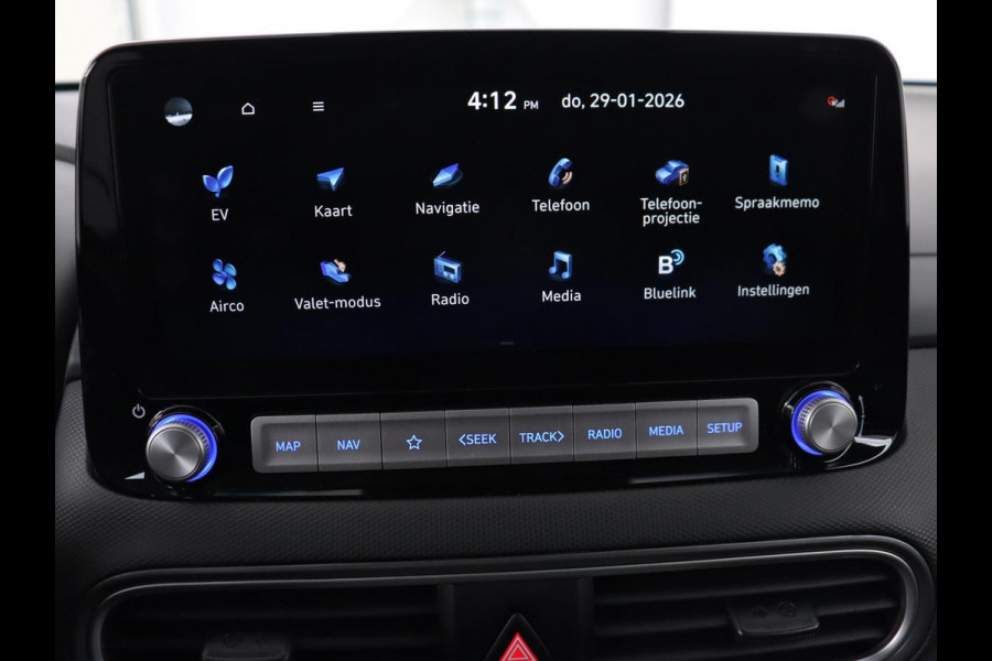 Hyundai Kona EV Fashion 64 kWh | 3-Fase | SOH 100% | Head-Up | Adaptive cruise | Carplay | Warmtepomp | Camera | Krell Audio | Navigatie | Parkeerhulp