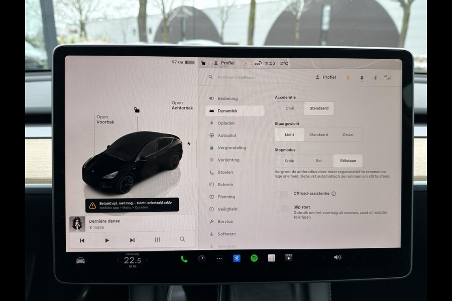 Tesla Model Y Long Range AWD 75 kWh SOH 95% | AUTOPILOT|  VOLLEDIGE TESLA GARANTIE T/M 08/2026 OF 80.000KM| DE HOOGVOLTACCU EN AANDRIJFLIJN TOT 2030 of 192.000KM | 20 INCH!|