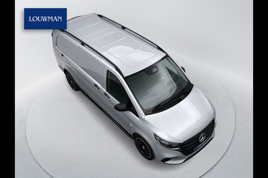 Mercedes-Benz Vito 119 CDI Pro L3 19 inch AMG Sidebars Dubbele Schuifdeur Multibeam LED Trekhaak Achteruitrijcamera Betimmering