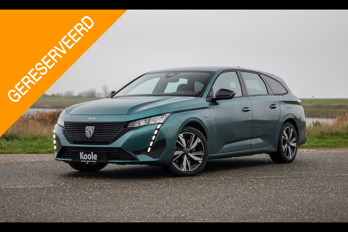 Peugeot 308 SW 1.6 HYbrid 180 Allure Pack Business AIRCO / CRUISE CONTROLE / CARPLAY / PLUG IN HYBRID / STOELVERWARMING