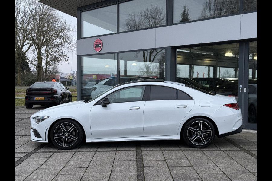 Mercedes-Benz CLA-Klasse 200 Aut AMG Sport Edition | Panorama | Trekhaak | Memory | Apple Carplay |