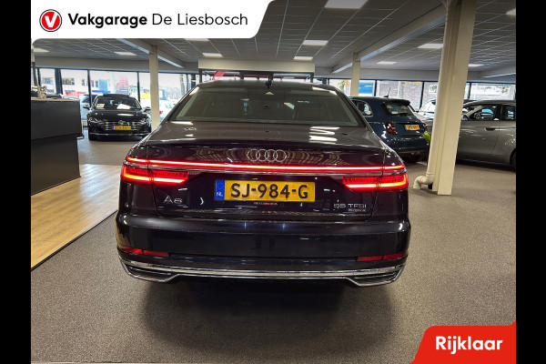 Audi A8 55 TFSI quattro / Leder / Navigatie / 20inch / B&O / stoel verwarming voor + achter.