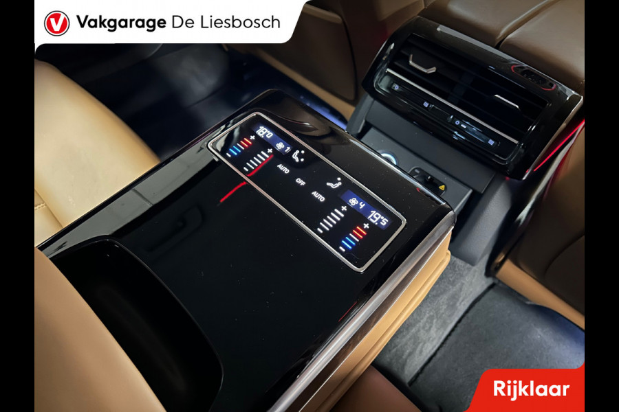 Audi A8 55 TFSI quattro / Leder / Navigatie / 20inch / B&O / stoel verwarming voor + achter.