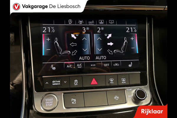 Audi A8 55 TFSI quattro / Leder / Navigatie / 20inch / B&O / stoel verwarming voor + achter.