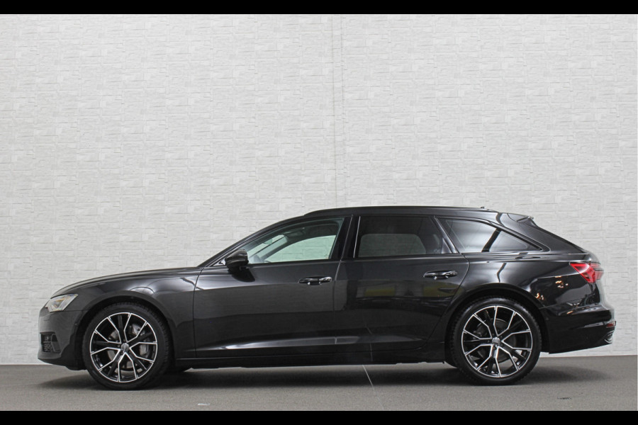 Audi A6 Avant 50 TDI Quattro | 360 Camera | ACC | Leder | Trekhaak | Stuurverwarming | LED | 20'' | Virtual-Cockpit | Carplay | Getint Glas | Sportstoelen | Stoelverwarming |