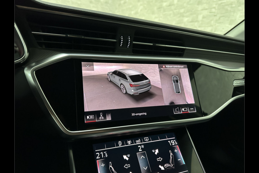 Audi A6 Avant 50 TDI Quattro | 360 Camera | ACC | Leder | Trekhaak | Stuurverwarming | LED | 20'' | Virtual-Cockpit | Carplay | Getint Glas | Sportstoelen | Stoelverwarming |