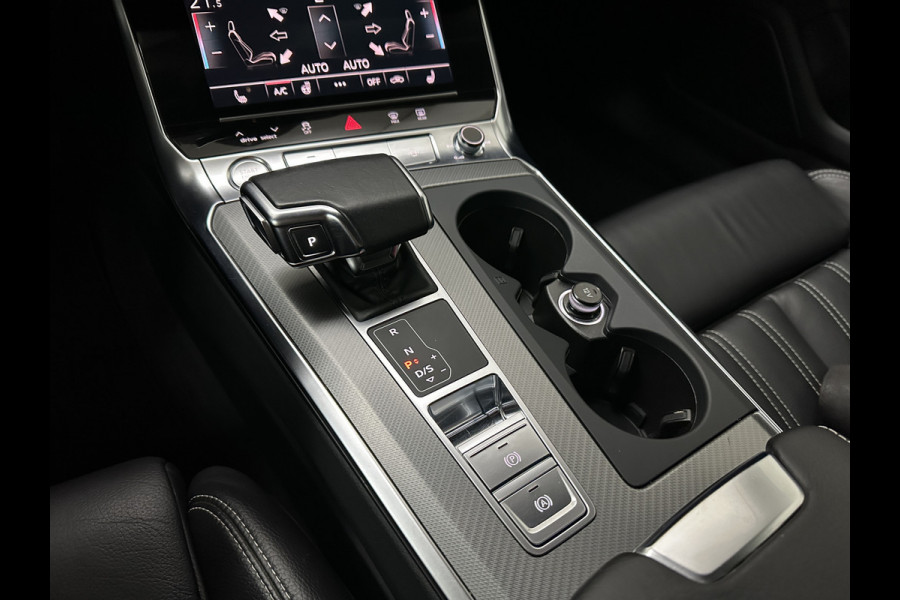 Audi A6 Avant 50 TDI Quattro | 360 Camera | ACC | Leder | Trekhaak | Stuurverwarming | LED | 20'' | Virtual-Cockpit | Carplay | Getint Glas | Sportstoelen | Stoelverwarming |