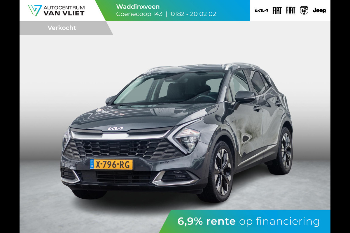Kia Sportage 1.6 T-GDi Plug-in Hybrid AWD DynamicPlusLine Editi l Stoel stuurwielverwarming l Apple Car play l trekhaak l El. verstelbare stoel