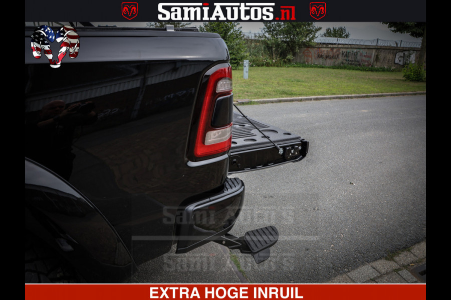 Dodge Ram 1500 LARAMIE SPORT | HEMI 5.7 V8 4x4 | LPG | Grootscherm 12" | LARAMIE PERFORMANCE | ZWART | CREWCAB 5'7 | GRIJSKENTEKEN | DUBBELE CABINE | 5 Persoons | VOORRAAD NR 2573 - 6545