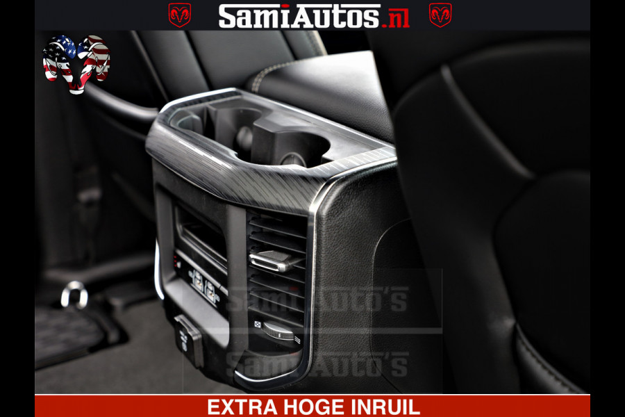 Dodge Ram 1500 LARAMIE SPORT | HEMI 5.7 V8 4x4 | LPG | Grootscherm 12" | LARAMIE PERFORMANCE | ZWART | CREWCAB 5'7 | GRIJSKENTEKEN | DUBBELE CABINE | 5 Persoons | VOORRAAD NR 2573 - 6545
