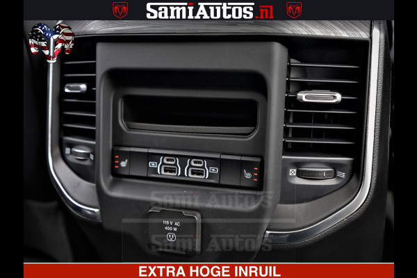 Dodge Ram 1500 LARAMIE SPORT | HEMI 5.7 V8 4x4 | LPG | Grootscherm 12" | LARAMIE PERFORMANCE | ZWART | CREWCAB 5'7 | GRIJSKENTEKEN | DUBBELE CABINE | 5 Persoons | VOORRAAD NR 2573 - 6545