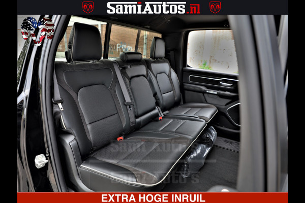 Dodge Ram 1500 LARAMIE SPORT | HEMI 5.7 V8 4x4 | LPG | Grootscherm 12" | LARAMIE PERFORMANCE | ZWART | CREWCAB 5'7 | GRIJSKENTEKEN | DUBBELE CABINE | 5 Persoons | VOORRAAD NR 2573 - 6545