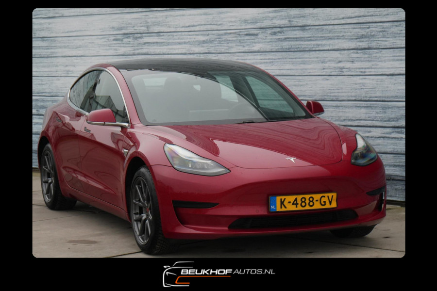 Tesla Model 3 Standard RWD Plus 60 kWh Pano Leer Navi Soh91%
