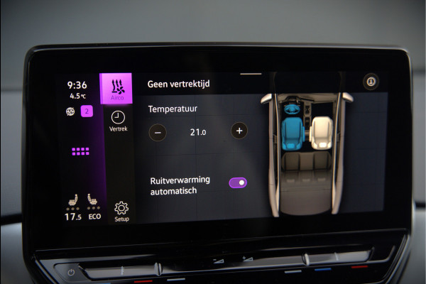Volkswagen ID.4 First 77 kWh | Stoelverwarming | Stuurverwarming | Trekhaak | Warmtepomp | Adaptive Cruise Control | Navigatie | Apple Carplay | Keyless | Camera | Parkersensoren |