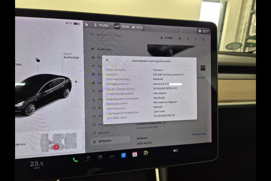 Tesla Model 3 Long Range AWD 75 kWh SOH 87.5%