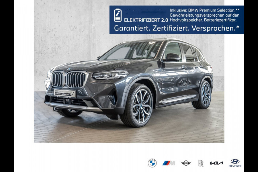 BMW X3 xDrive30e ** LED, LEDER, NAVI+, ACC, PANORAMA, TREKH, HuD, 20-inch LMV ** 1e EIG - UNFALLFREI - BMW ONDERH ** ** INFORMEER OOK NAAR ONZE AANTREKKELIJKE FINANCIAL-LEASE TARIEVEN **
