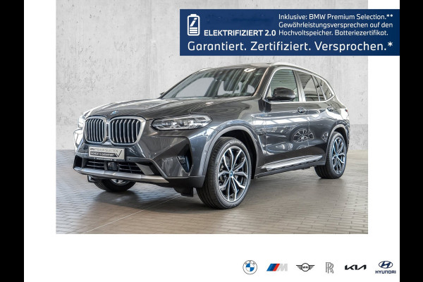 BMW X3 xDrive30e ** LED, LEDER, NAVI+, ACC, PANORAMA, TREKH, HuD, 20-inch LMV ** 1e EIG - UNFALLFREI - BMW ONDERH ** ** INFORMEER OOK NAAR ONZE AANTREKKELIJKE FINANCIAL-LEASE TARIEVEN **