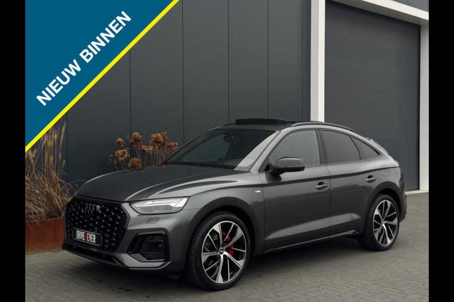 Audi Q5 Sportback 50 TFSI e S ed Comp. BTW FULL PANO 360 CAMERA NAVI LED LEDER