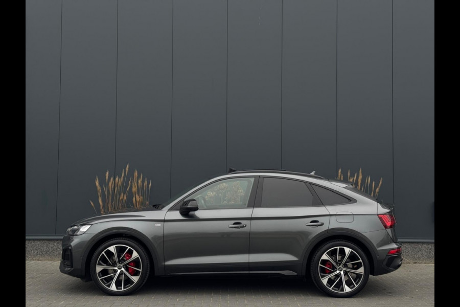 Audi Q5 Sportback 50 TFSI e S ed Comp. BTW FULL PANO 360 CAMERA NAVI LED LEDER